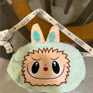 Monster Mint Green Plush  Bag